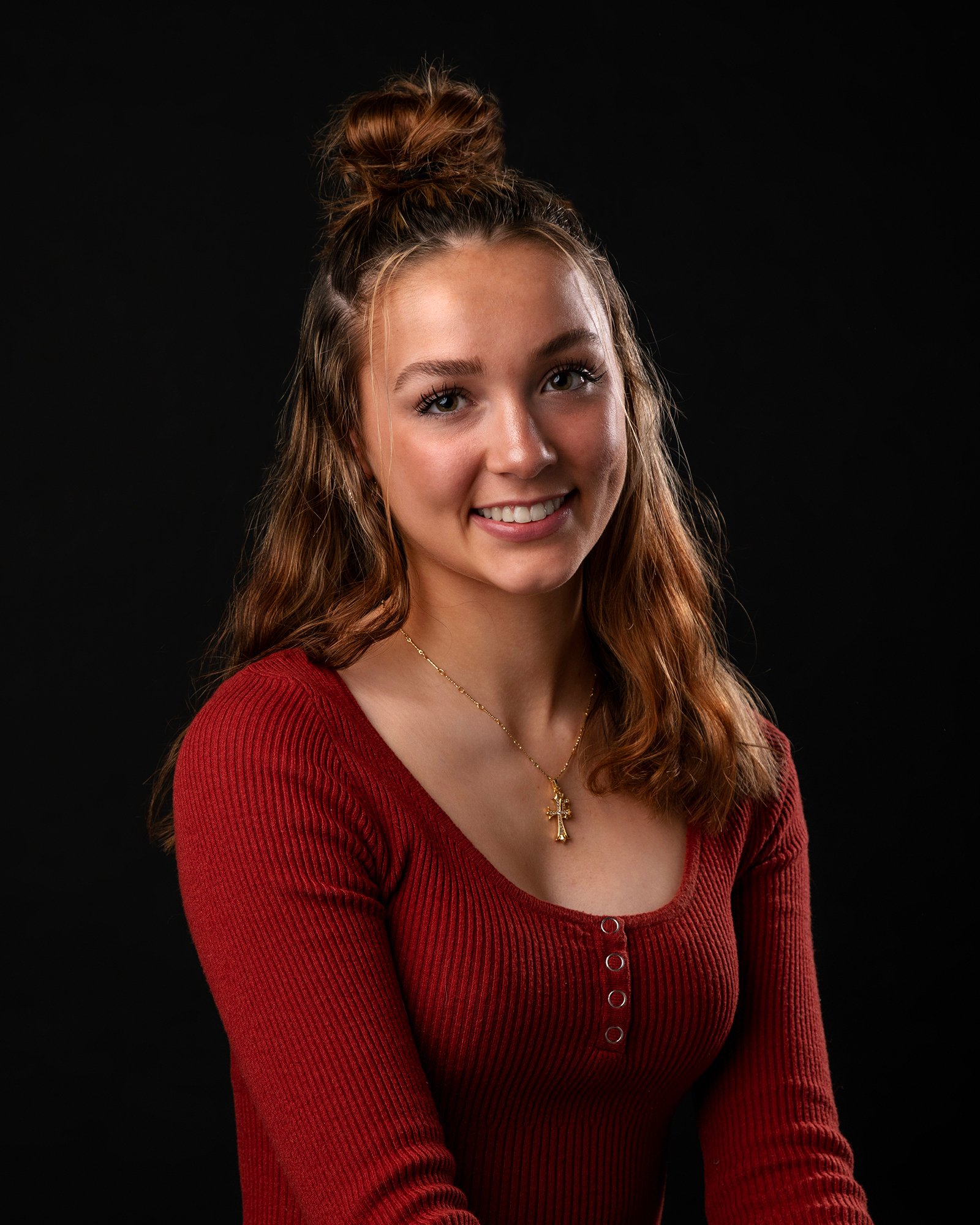 Professional Commercial Headshot - Black Backdrop